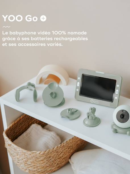 Video-Babyphone YOO GO+ BABYMOOV - weiß - 2