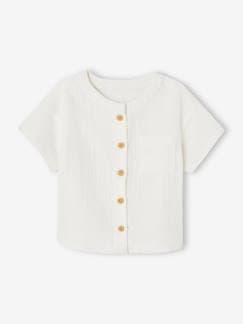 Babymode-Baby Hemd mit kurzen Ärmeln