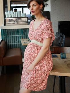 Umstandsmode-Umstandskleider-Minikleid FELICINEOR für Schwangerschaft & Stillzeit ENVIE DE FRAISE