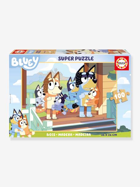 Kinder Holzpuzzle Bluey EDUCA, 100 Teile - mehrfarbig - 1