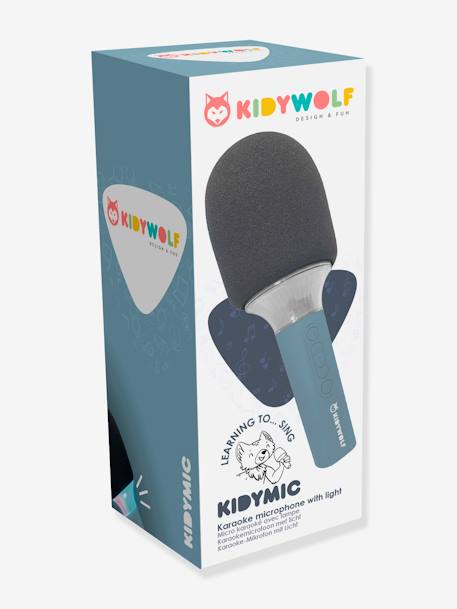 Kinder Karaoke-Mikrofon KIDYMIC KIDYWOLF - blau - 1