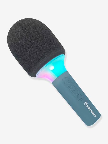 Kinder Karaoke-Mikrofon KIDYMIC KIDYWOLF - blau+rosa - 2