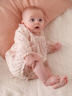 Babymode-Jumpsuits & Latzhosen-Langärmeliger Mädchen Baby Overall