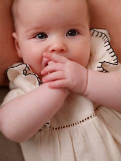 Babymode-Baby Kleid aus Musselin