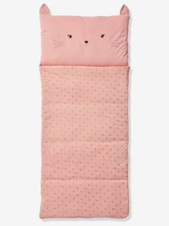 Dekoration & Bettwäsche-Kinderbettwäsche-Kinder Schlafsack KATZE mit Recycling-Materialien Oeko-Tex