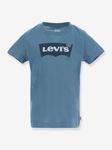 Jungen T-Shirt Batwing Levi's - blau+graublau+weiß - 10