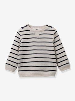 Babymode-Pullover, Strickjacken & Sweatshirts-Strickjacken-Baby Sweatshirt CYRILLUS, Bio-Baumwolle