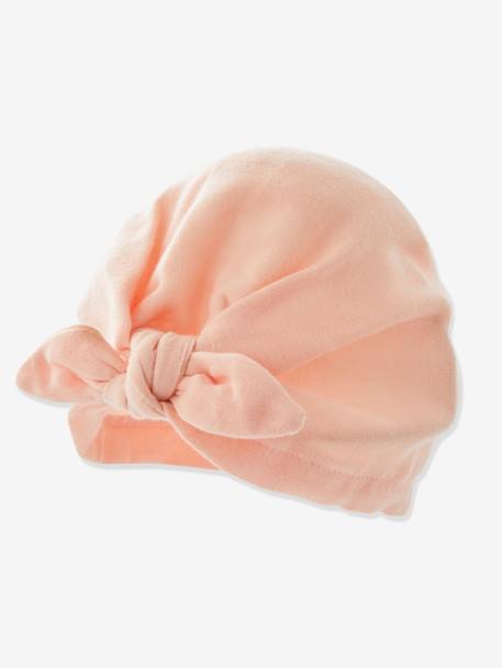 Mädchen Baby Kopftuch - pfirsich+rosa - 4