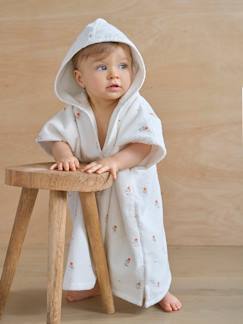 Babymode-Baby Badeponcho GIVERNY mit Recycling-Baumwolle, personalisierbar