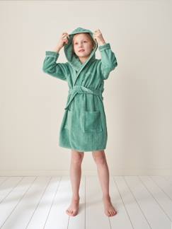 Dekoration & Bettwäsche-Kinder Bademantel mit Recycling-Baumwolle, personalisierbar