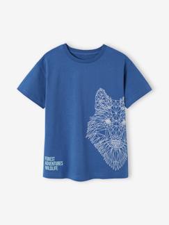 Jungenkleidung-Shirts, Poloshirts & Rollkragenpullover-Shirts-Jungen T-Shirt mit Wolf-Print