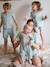 Capsule Bonne nuit: Baby Schlafanzug aus Musselin, personalisierbar - salbeigrün - 3