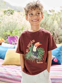 Jungenkleidung-Shirts, Poloshirts & Rollkragenpullover-Shirts-Jungen T-Shirt mit Tukan-Print Oeko-Tex