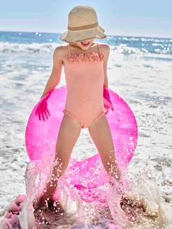 Maedchenkleidung-Bademode-Mädchen Badeanzug mit Glitzer