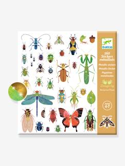 Spielzeug-Kreativität-Sticker, Collagen & Knetmasse-160 Kinder Sticker INSEKTEN DJECO