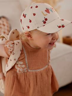 Babymode-Accessoires-Sonnenhüte-Mädchen Baby Cap, Äpfel