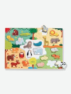 Spielzeug-Lernspielzeug-Kinder Holzpuzzle Animo DJECO