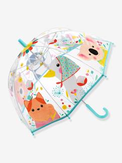 Maedchenkleidung-Kinder Regenschirm Natur DJECO