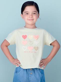 Mädchen T-Shirt mit Rüschenmotiv -  - [numero-image]