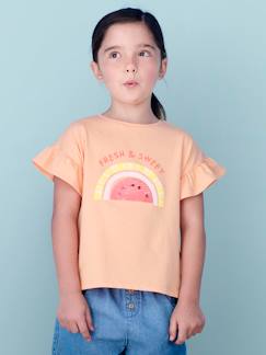 Mädchen T-Shirt mit Pailletten Oeko-Tex -  - [numero-image]