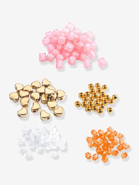 Kinder Bastel-Set für Perlenarmbänder DJECO, 1.000 Perlen - gelb - 2