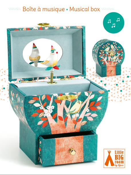 Kinder Spieldose mit Märchenbaum DJECO - mehrfarbig - 2