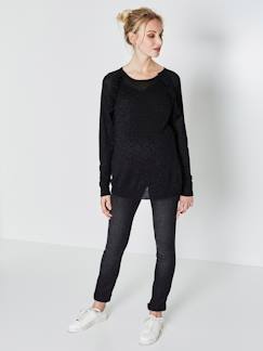 Vorher-Nachher-Kollektion-Umstandsmode-Umstandsjeans-Umstands Slim-Fit-Jeans, Schrittl. 85 cm