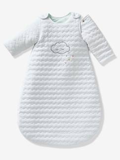 Dekoration & Bettwäsche-Babybettwäsche-Schlafsäcke-Bio-Kollektion: Baby Winterschlafsack WOLKE, Ärmel abnehmbar