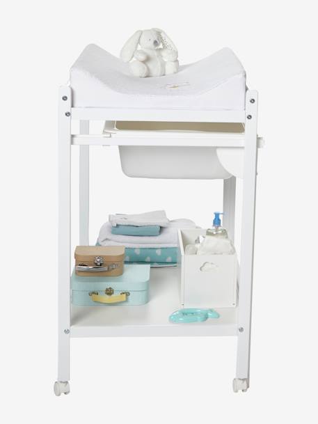 Babyzimmer Wickeltisch mit Badewanne MAGICTUB - natur/weiß+weiß - 7