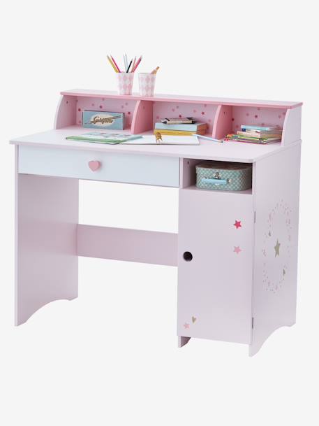 Kinder Schreibtisch „Feenzauber“, Grundschulkinder - rosa - 4