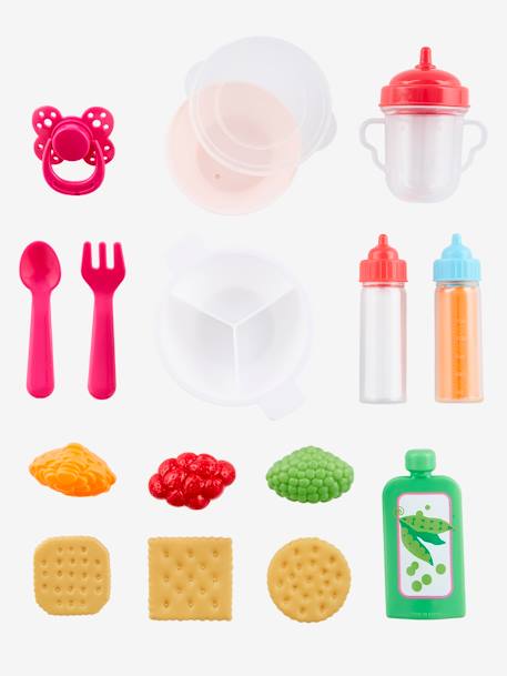 Puppen-Set zum Füttern und Essen - mehrfarbig - 2