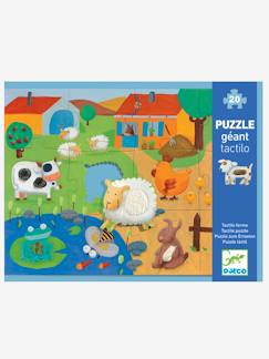 Spielzeug-Lernspielzeug-Puzzles-20-teiliges Fühlpuzzle BAUERNHOF DJECO