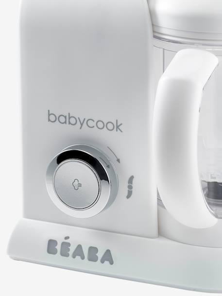 Babykostzubereiter Babycook SOLO BEABA - dark grey+weiß/silber - 8
