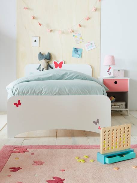 Mitwachsendes Kinderbett „Schmetterlinge“ - weiß - 3