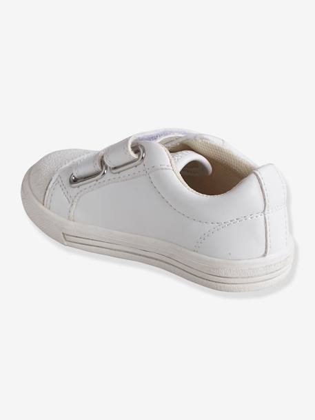 Kinder Sneakers mit Klettverschluss - weiß - 3