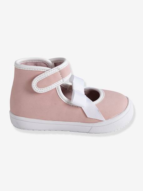 Mädchen Baby Sneakers, Klett - hellbeige - 2