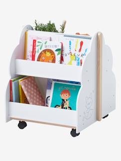 Kinderzimmer-Aufbewahrung-Kommoden & Sideboards-Kinder Bücherregal WOLKE