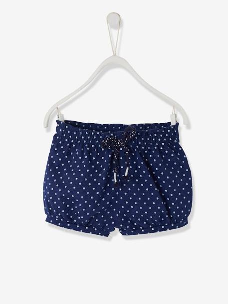 Jersey-Shorts für Mädchen Baby Oeko-Tex - königsblau bedruckt+senfgelb bedruckt+weiß/rot bedruckt - 1