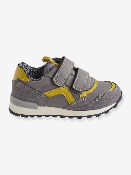 Jungen Baby Sneakers, Klett - grau - 2